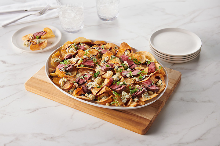 Smokey Blue Cheese and Steak Chips