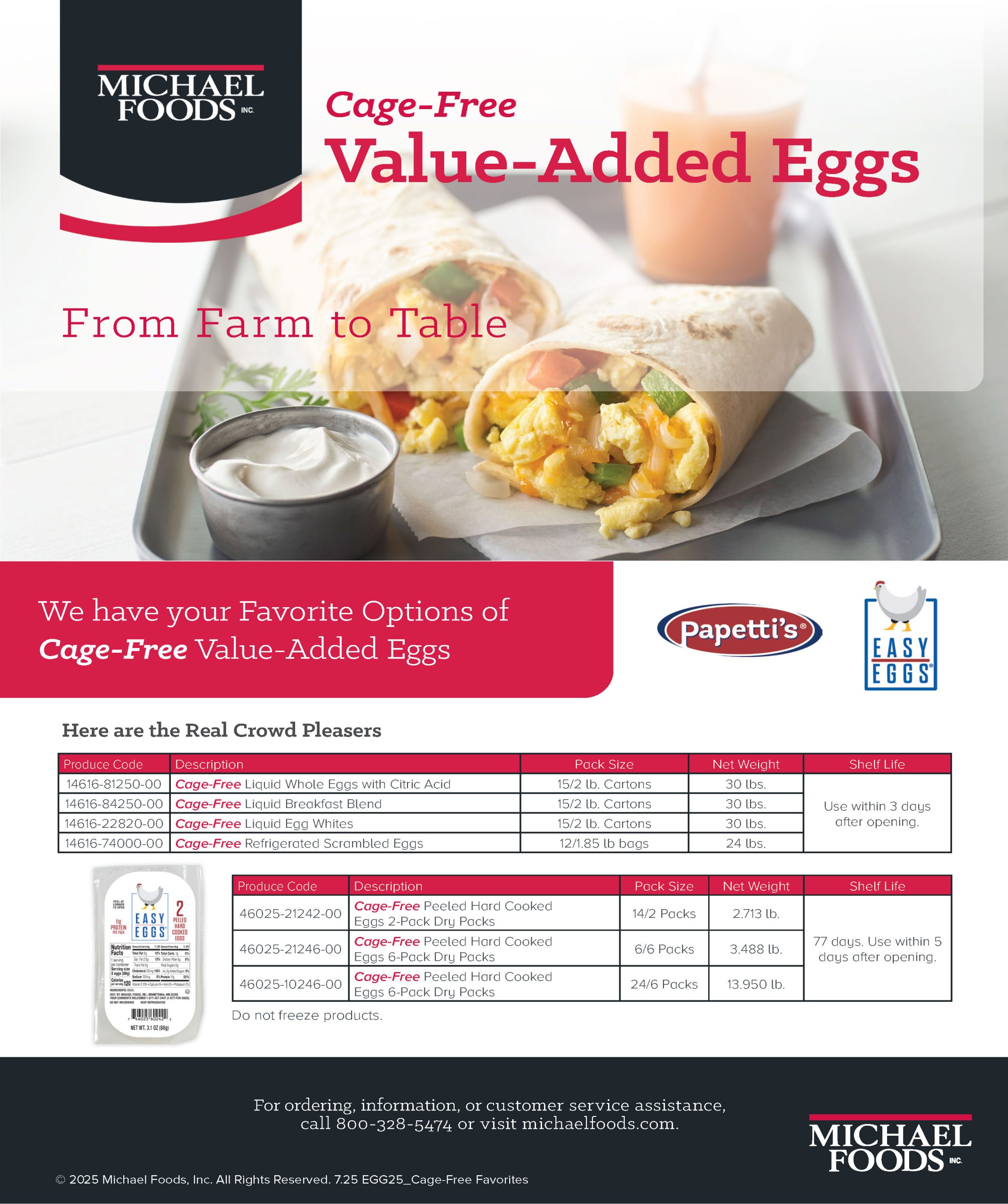 Cage Free Favorites