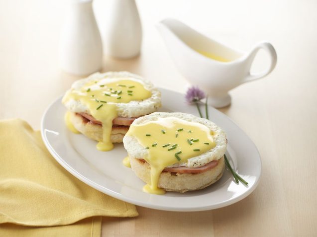 Enzyme modified egg benedict-1