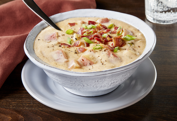 Loaded Cheesy Potato Soup