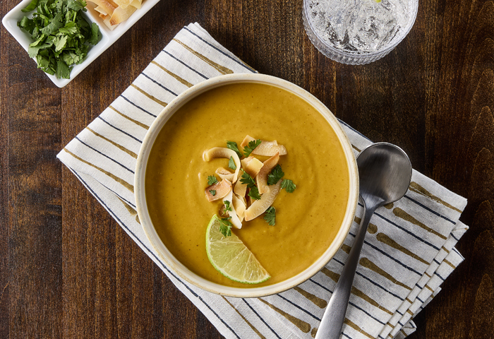 Sweet Potato Curry Soup