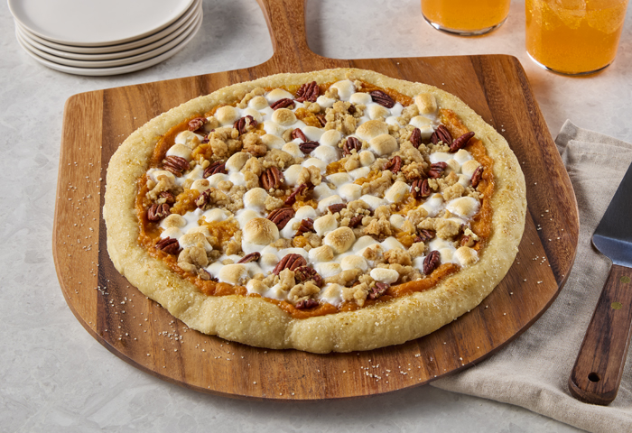 Sweet Potato Casserole Pizza