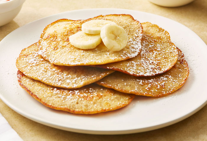 Silver Dollar Protein Banana Pancakes