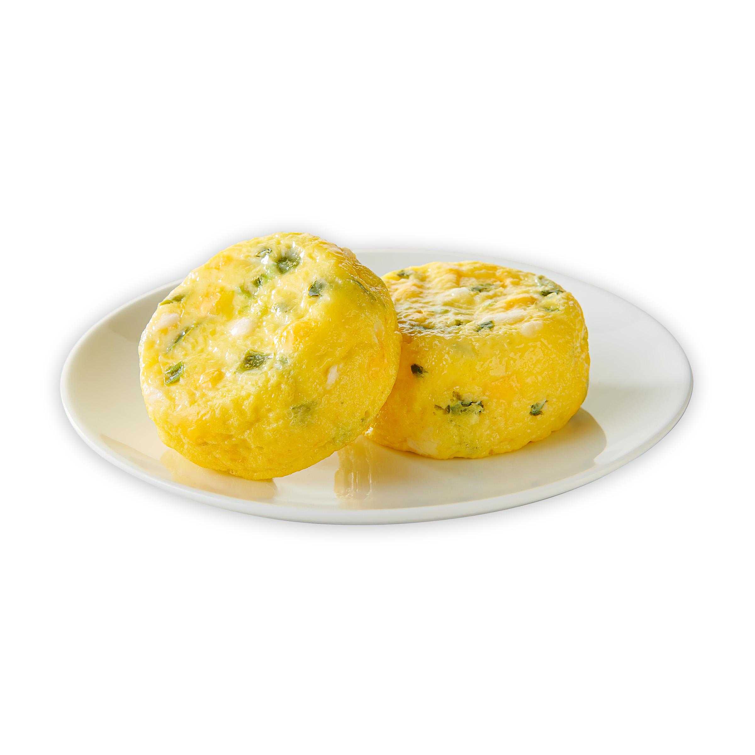 Papetti's® Cage Free Fully Cooked Spicy Egg Bite with Cheese and Jalapeno, 120/1.75oz