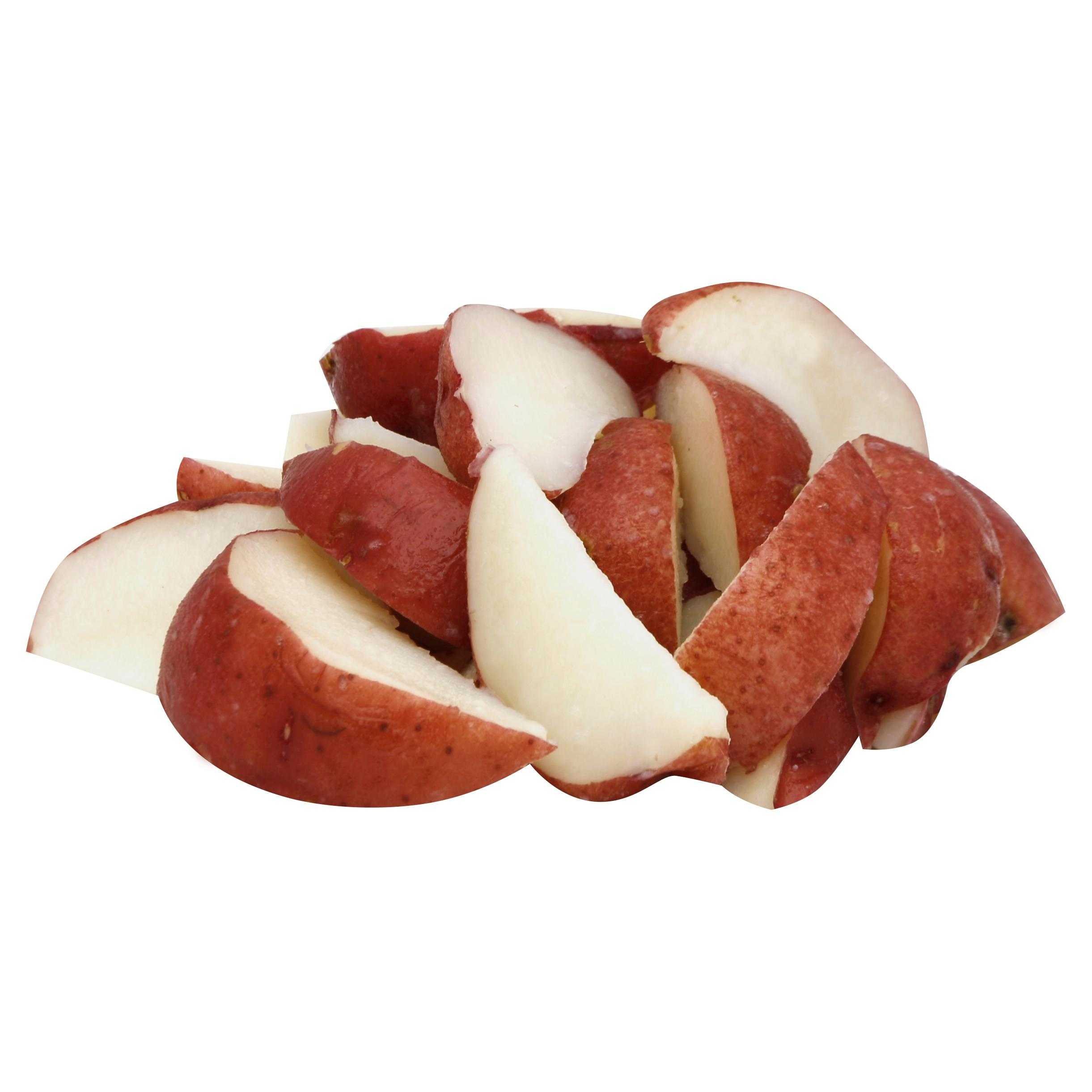 Simply Potatoes® Refrigerated Small Red Skin Wedges made with skin-on B-sized Red Potatoes 8-cut wedges, 2/10 Lb Bags