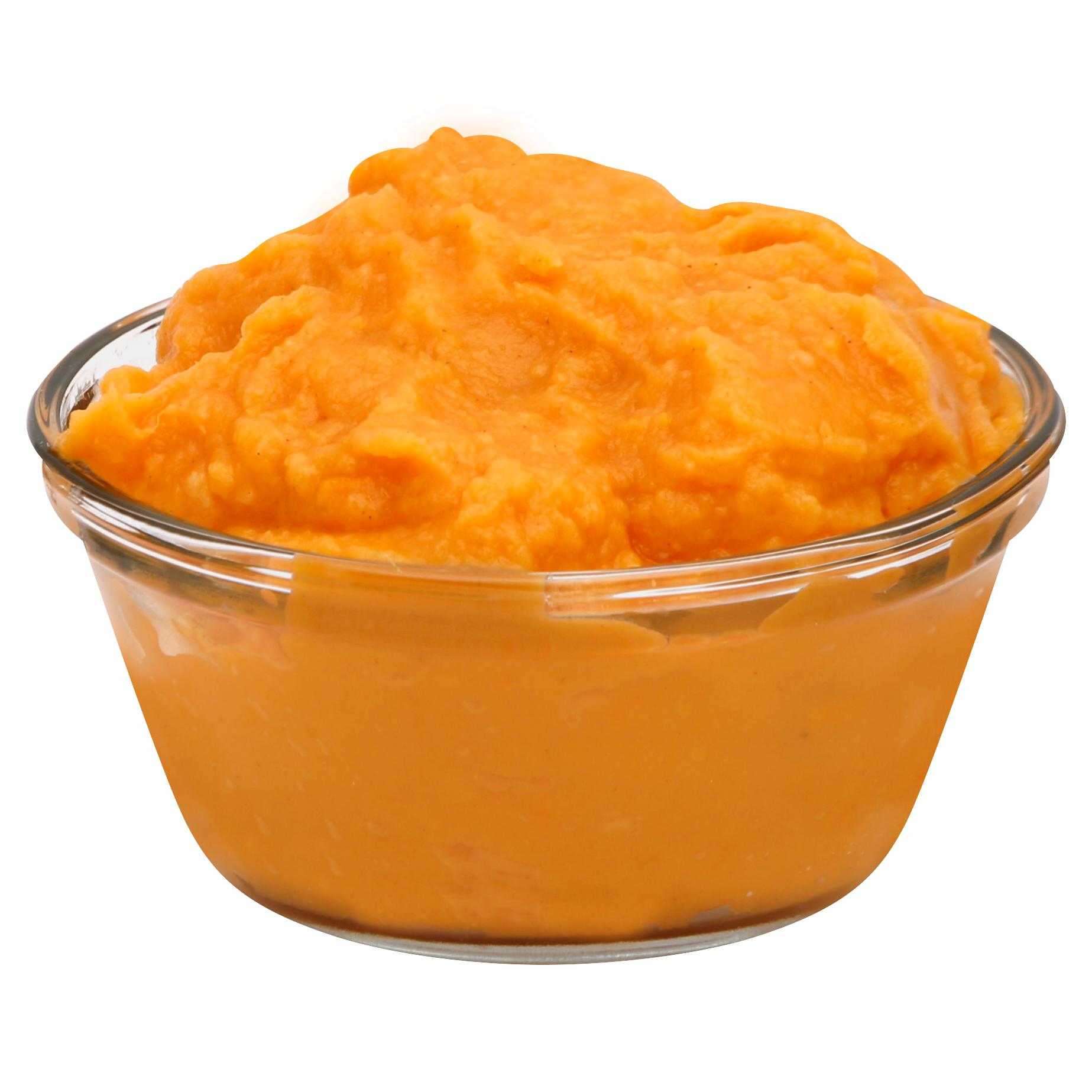 Simply Potatoes® Refrigerated Mashed Sweet Potatoes made with peeled sweet potatoes, 4/6 Lb Bags