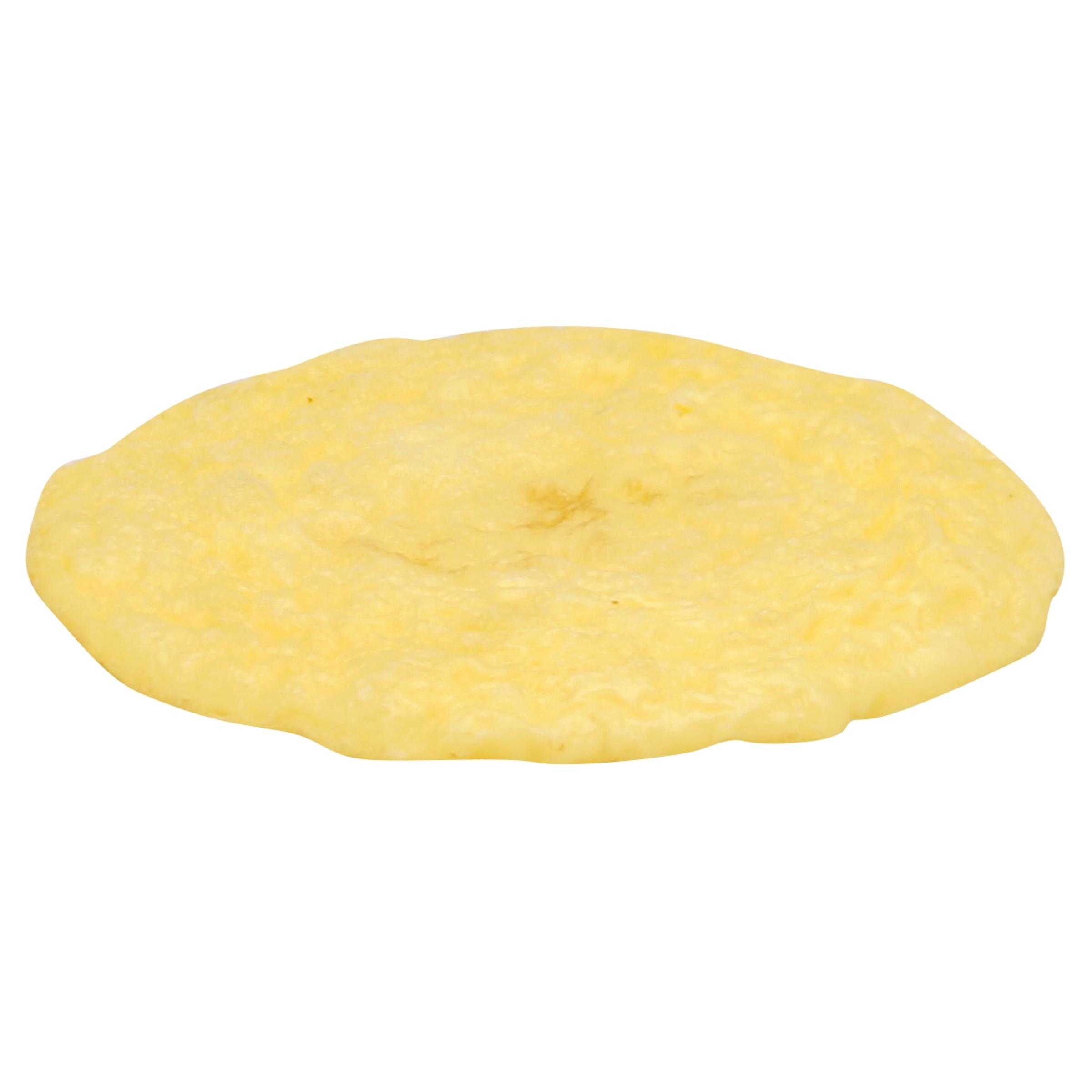Papetti’s® Fully-Cooked 3.5” Round Scrambled Egg Patties with Medium Browning, CN, 144/1 oz