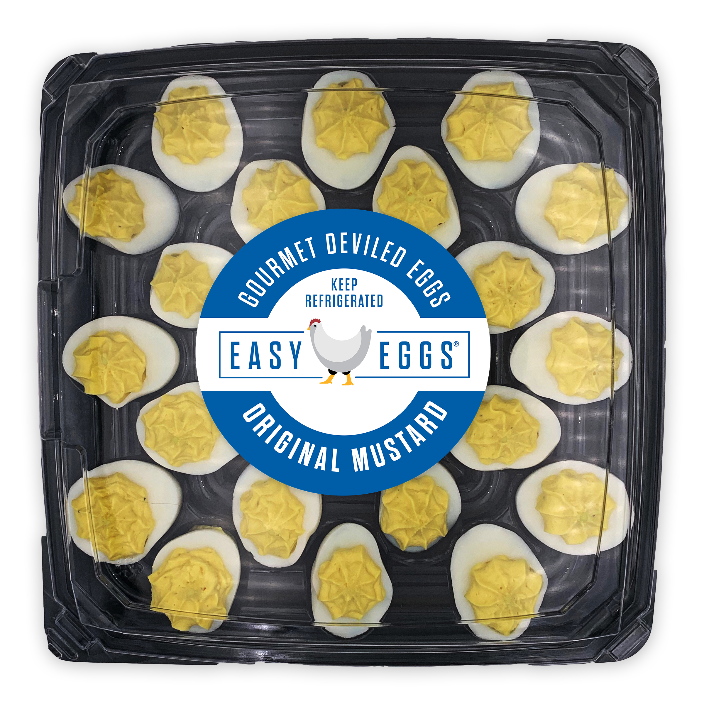 Easy Eggs® Original Mustard Flavor Deviled Egg Kit, 4/24 Count Trays