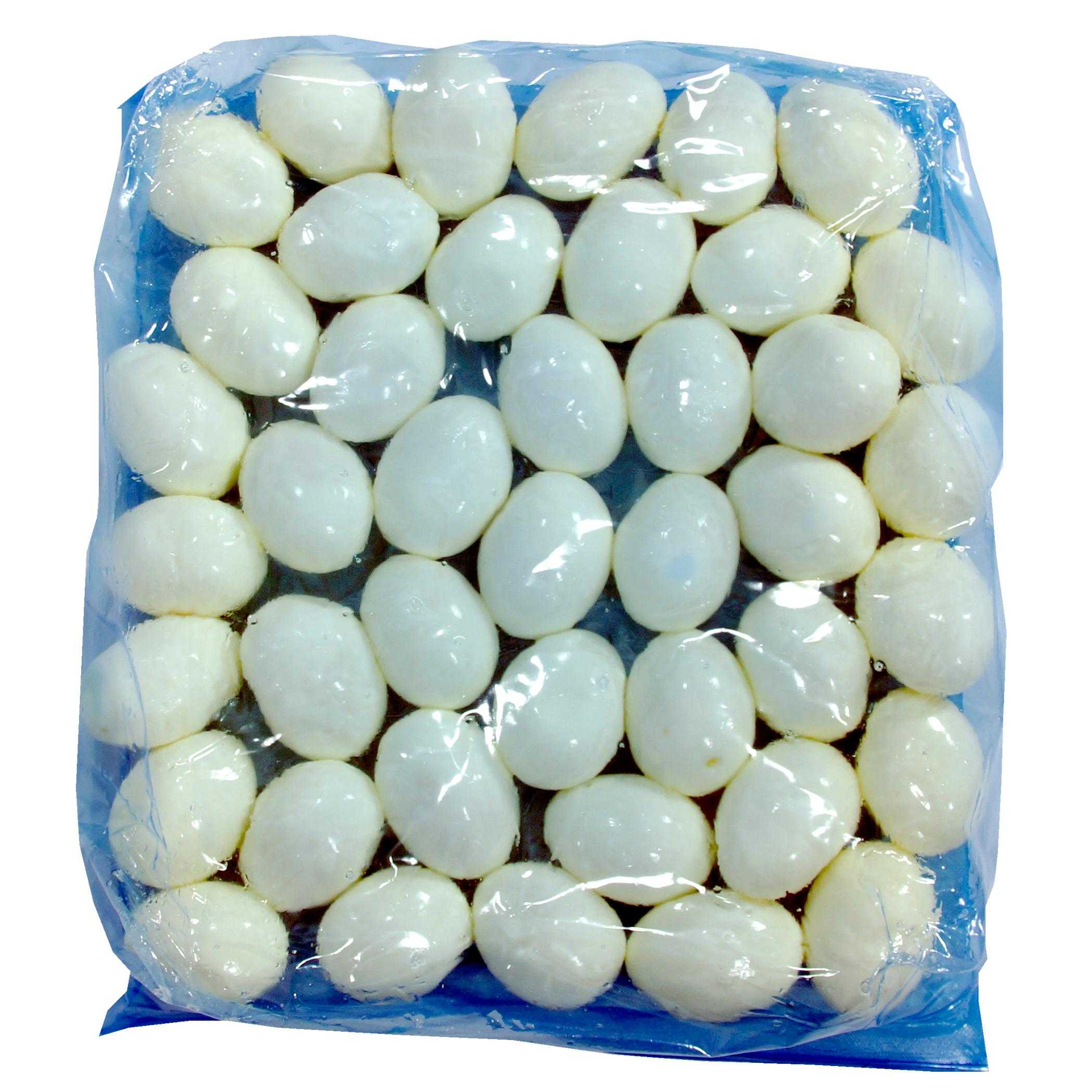 Papetti’s® Refrigerated Peeled Hard Cooked Eggs, With Blue Liner, 4/5 Lb Bag Dry Pack