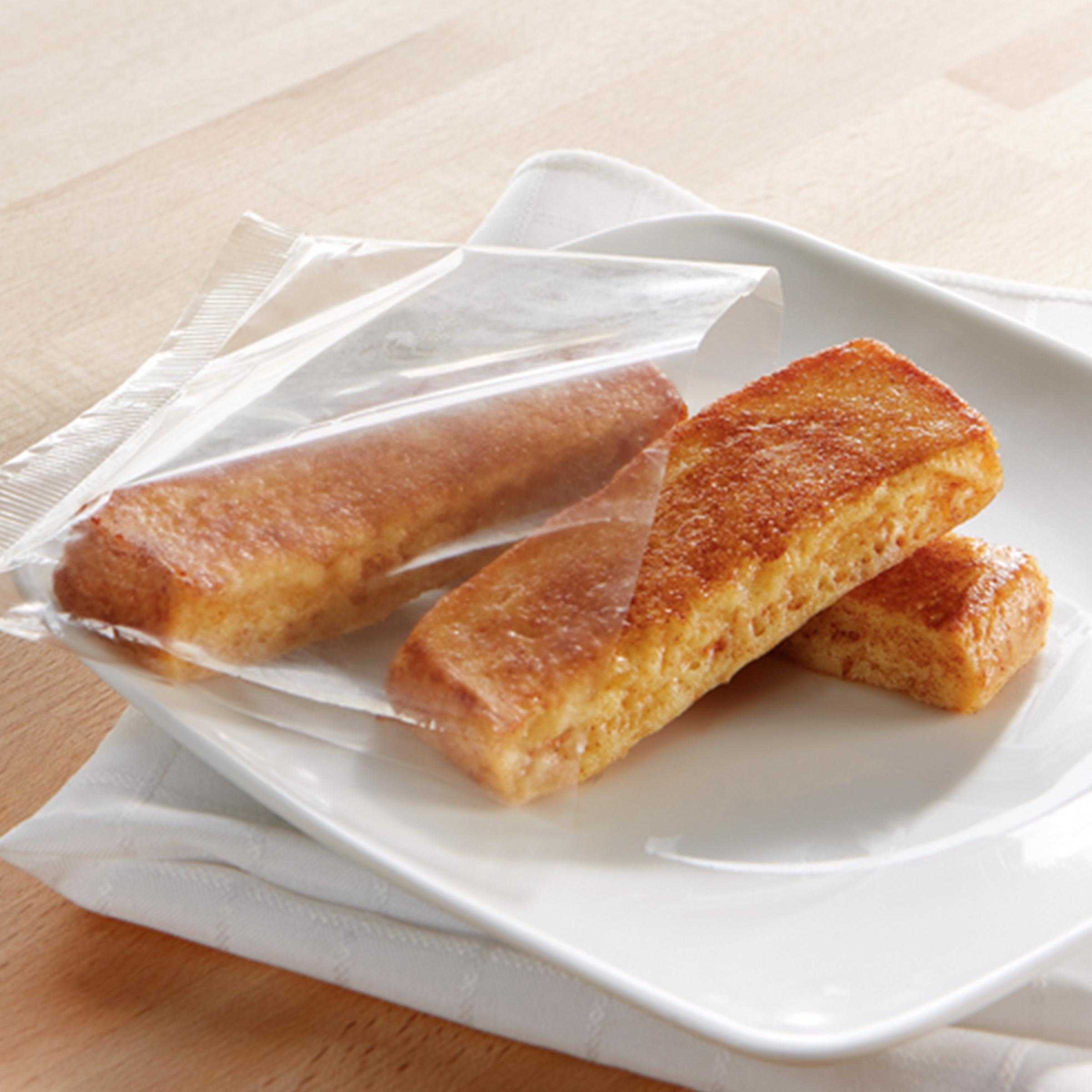 Papetti's® Fully Cooked Whole Grain Cinnamon Glaze French Toast Sticks, Individually wrapped, CN,100/2.9 Oz