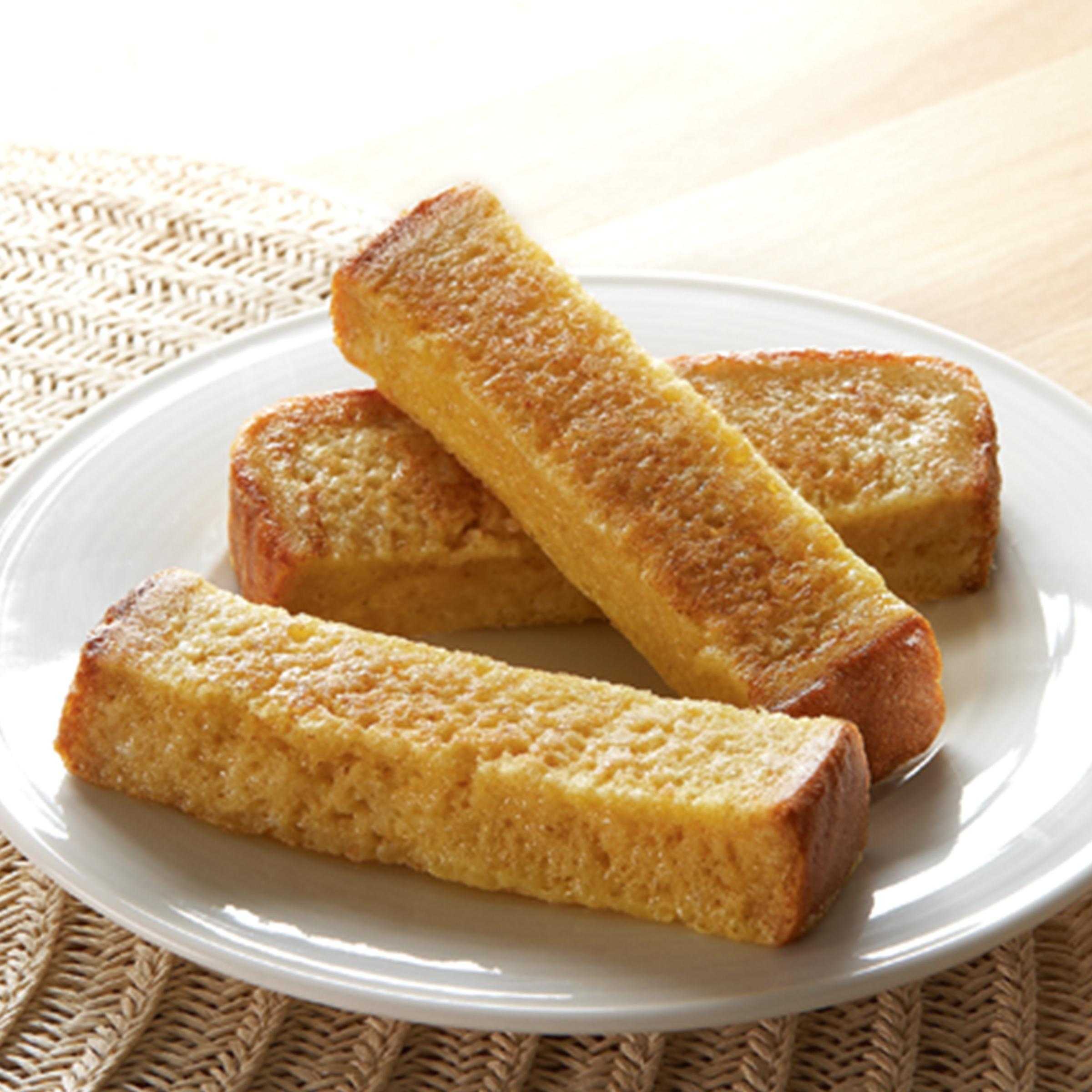 Papetti's® Fully-Cooked Whole Grain Plain French Toast Sticks, CN, 100/2.6 Oz